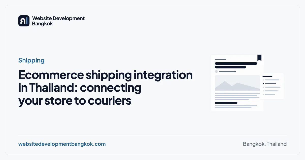 Cover image for this guide: Shipping