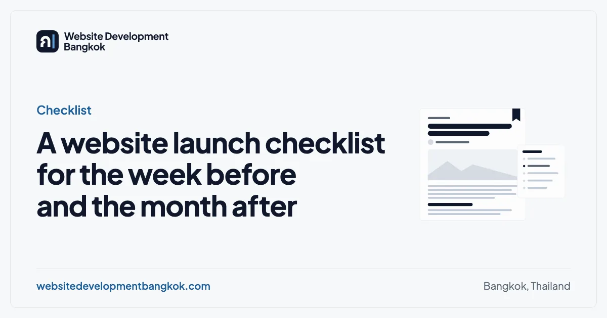 Cover image for this guide: Checklist