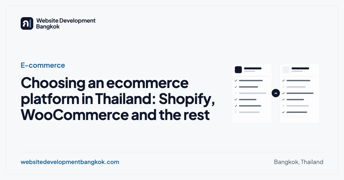Cover image for this comparison: E-commerce
